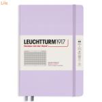 LEUCHTTURM1917 Caiet cu elastic A5, 125 file, matematica LEUCHTTURM1917 lila