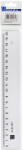 ALCO Rigla din plastic transparent ALCO, 20 cm