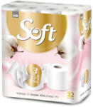SANO Hartie igienica SANO Soft Silk, 3 straturi, 32 role/set
