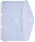OFFICE BOX Mapa plastic transparent DL cu burduf si perforatii, OFFICE BOX