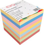  Rezerva cub din hartie color 9x9cm, 800 file/set