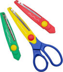 M&G Foarfeca copii 16.5 cm, M-G, 3 lame interschimbabile