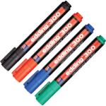 edding Marker permanent, varf rotund, 1.5-3 mm EDDING 300, 4 buc/set