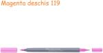 Faber-Castell Markere 2 capete, acuarela FABER-CASTELL Goldfaber Aqua Dual magenta deschis 119