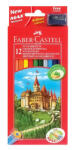 Faber-Castell Creioane colorate eco 12 buc/set FABER-CASTELL
