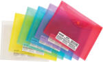 SPREE Mapa plastic A5, cu capsa si clapeta in V, SPREE 761 galben
