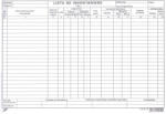  Lista de inventariere, A4