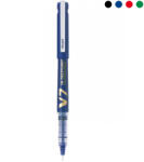 Pilot Roller cu rezerva cerneala, 0.7 mm, PILOT V7 Hi-Tecpoint negru