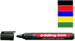 edding Marker permanent, varf rotund, 1.5-3 mm EDDING 300 galben