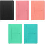 OXFORD Caiet cu elastic A5, 80 file, matematica, OXFORD Signature negru
