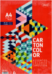 DACO Carton colorat A4 asortat DACO 160 g/mp, 30 coli/top