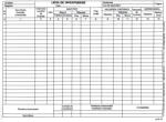 XPRIME Lista de inventariere A4 XPRIME