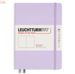LEUCHTTURM1917 Caiet cu elastic A5, 61 file, velin, LEUCHTTURM1917 lila