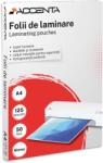 ACCENTA Folie laminare A4, 125 microni, ACCENTA, 50 buc/top