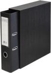 ACCENTA Biblioraft plastifiat interior-exterior PP, 7.5 cm, in cutie, ACCENTA negru