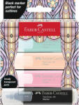 Faber-Castell Textmarker pastel FABER-CASTELL Glassy, 4 buc/set, FC254694