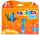 CARIOCA Carioci lavabile 6 culori/set CARIOCA Baby 1 Teddy