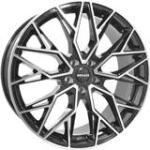 Monaco Wheels GP15-FF Fényes fekete Polírozott 5/112 20x9 ET34 66, 5
