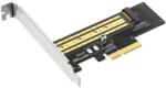 Ugreen Адаптер за разширителна карта Ugreen PCIe 3.0 x4 към SSD M. 2 M-Key / M. 2 B-Key CM302 - черен (70503) - zettabytex