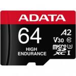 ADATA microSDXC 64GB C10/UHS-I/V30 AUSDX64GUI3V30SHA2