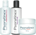 Psoratinex szett - tisztító gél 200 ml + kondícionáló olaj 200 ml+ kenőcs 50 g