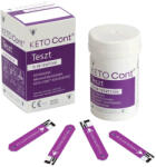 Keto Cont tesztcsík ketonszint meghatározáshoz 10 db