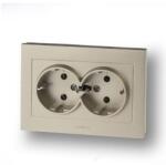 OVIVO Priza Schuko Dubla ST Grano Met Ovivo OV00231 (OV00231)