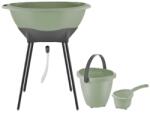 BabyJem Елегантен комплект за къпане от 3 части BabyJem - Soft Green (696)