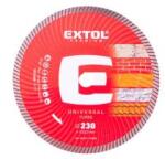 Extol Premium gyémántvágó TURBO gránit/kerámia 230×22, 2×2, 6mm (8803055) (8803055)