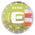 Extol Craft gyémántvágó szegmenses 230×22, 2×2, 6mm (903035) (903035)