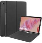 Gigapack Lenovo Tab Plus (TB351FU) tok álló, bőr hatású (flip, oldalra nyíló) fekete (GP-181789)
