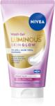 Nivea Luminous Skin Glow tisztító gél az arcbőrre az élénk bőrért 150 ml