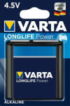 VARTA LONGLIFE POWER lapos/ 4, 5V/ 3LR12 elem BL1 (4912121411)