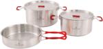 Robens Sierra Steel Cook Set L edény-készlet ezüst