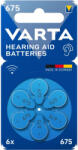 VARTA Hallókészülék-elemek 675 BLI 6 (24600101416) - flylite