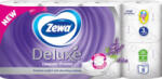 Zewa Deluxe Lavender Dreams 3 rétegű toalettpapír, 8 tekercs, 19, 3 m-es tekercs