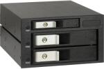 Inter-Tech ST-3525 5.25" beépítő cserélhető keret 2x 3.5" 1x 2.5" Hot-Swap 88887365 (88887365)