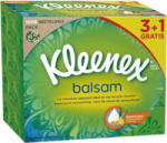 Kleenex Balsam 3 rétegű papírzsebkendők dobozban, 4× 64 db, 3+1