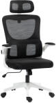 Vinsetto irodai szék, állítható magasságú, állítható fejtámlával, 120 kg-ig, fekete (921-673V00BK)