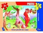 Arves Puzzle 35 de piese - Ursul pacalit de vulpe ARV1080 Puzzle