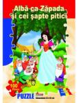 Arves Puzzle 100 de piese - Alba ca Zapada si cei sapte pitici ARV1448 Puzzle