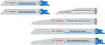 Bosch Set de 6 pânze de ferăstrău sabie, PRO Demolition 2 x S925VF, 1 x S610VF, 1 x S1110VF, 1 x S1125VF, 1 x S1130CF (2607011820)