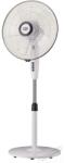  Star-Light FBWB-60W Álló ventilátor, 60W, 40 cm átmérő, 3 sebesség, Oszcilláló funkció, Állítható magasság, Forgó talp, Fehér/Fekete