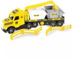 Wader Wader: Magic Truck Camion Technic cu containere - 79 cm