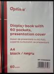 Optima - prod din plastic Dosar de prezentare personalizabil, A4, cu 60 folii, coperta rigida - 500 microni, Optima - negru (OP-515006005)