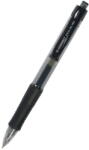 Q-CONNECT Pix cu gel, mecanism retractabil, rubber grip, 0.5 mm, Q-Connect - negru (KF00381)