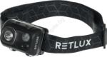 Retlux - LED Презареждаем челник LED/3W/1200 mAh IP67 черен (FT1346)