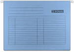 DONAU Dosar suspendabil cu eticheta, bagheta metalica, carton 230g/mp, 5 buc/set, DONAU - albastru (DN-7410905-10-SET) - forit