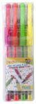 GIMBOO Pixuri cu gel, 4 culori/set, GIMBOO - culori fluorescente asortate (GB-17025424-99)