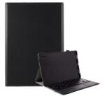 Gigapack Tok álló, bőr hatású (FLIP, bluetooth billentyűzet, asztali tartó funkció, QWERTY, angol nyelvű) FEKETE [Lenovo Tab P11 Pro (TB-J706F)]